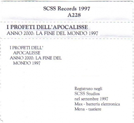 a228 i profeti dell'apocalisse: anno 2000 la fine del mondo 1997 a228 i profeti dell'apocalisse: anno 2000 la fine del mondo 1997